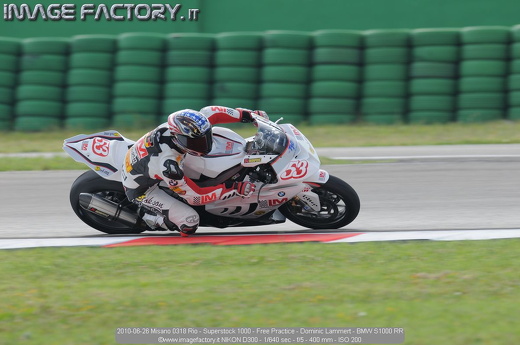 2010-06-26 Misano 0318 Rio - Superstock 1000 - Free Practice - Dominic Lammert - BMW S1000 RR